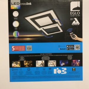 LED Deckenleuchte mit Fernbedienung